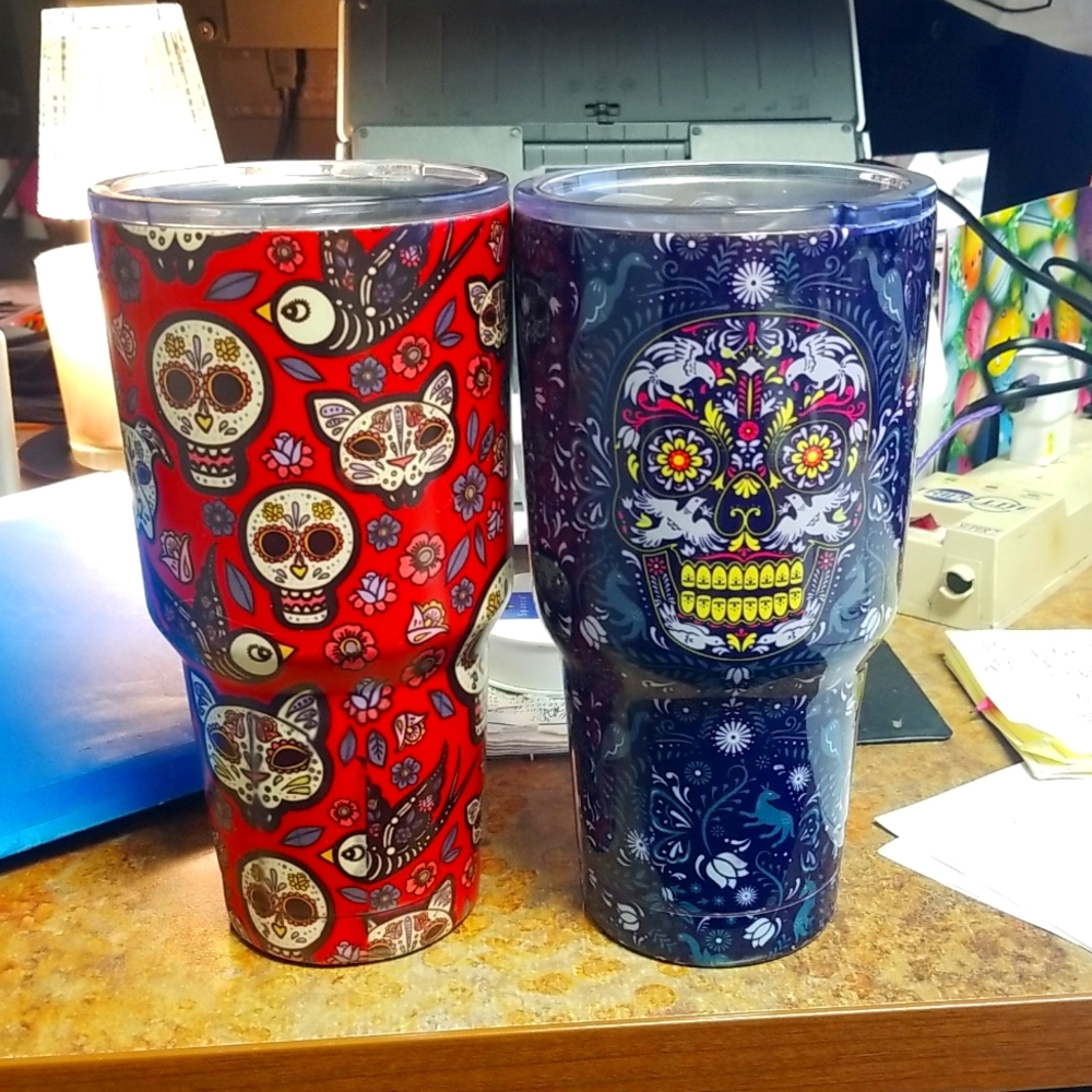 Day of the Dead Tumblers